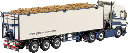 SCANIA R Normal 6x2 avec remorque à tapis 3 essieux – Image 3