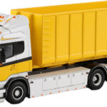 SCANIA R6 Highline 6x2 porteur ampliroll avec container 40m3