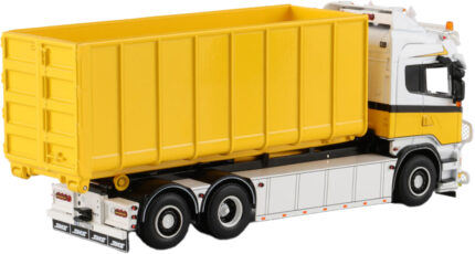 SCANIA R6 Highline 6x2 porteur ampliroll avec container 40m3 – Image 3
