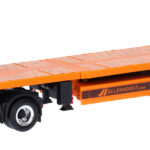 VOLVO FH Globetrotter 6x2 ave remorque plateau 3 essieux