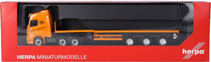 VOLVO FH Globetrotter 6x2 ave remorque plateau 3 essieux – Image 5