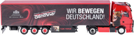 MAN TGX GX 4x2 avec remorqu tolée 3 essieux – Image 4