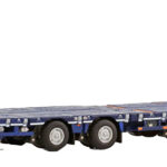 SCANIA S High 8x4 avec remorque porte-engins à rampes 9 essieux