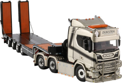 SCANIA R Normal 6x2 avec remorque porte-engins à rampes 4 essieux – Image 5