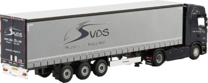 SCANIA S Highline 4x2 avec remorque bachée 3 essieux – Image 3