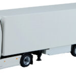 SCANIA S Highline 4x2 avec remorque frigo 3 essieux, blanc