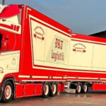 SCANIA S Highline 6x2 combiné suédois porteur et remorque tolée