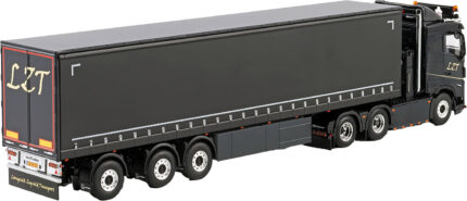 VOLVO FH5 Sleeper Cab 6x2 avec remorque bachée 3 essieux – Image 3