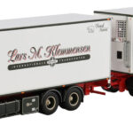 SCANIA Serie 3 6x2 combiné porteur et remorque frigo