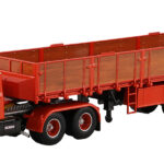 SCANIA L110 Topedo 6x2 avec remorque à briques 3 essieux