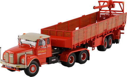 SCANIA L110 Topedo 6x2 avec remorque à briques 3 essieux – Image 5