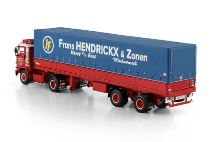 VOLVO F89 4x2 avec remorque bachée 3 essieux – Image 4