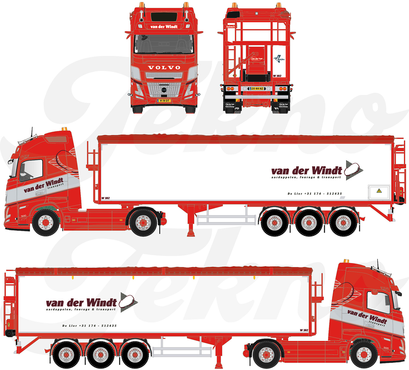 VOLVO FH Globetrotter XL 4x2 avec remorque bachée 3 essieux WIPFLI VOLVO FH Globetrotter XL 4x2 avec remorque bachée 3 essieux WIPFLI