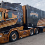 SCANIA S Highline 6x2 avec remorque frigo 3 essieux