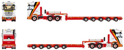 MERCEDES Actros BigSpace 6x4 avec porte-engins 5 essieux – Image 5