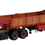 SCANIA L110 Torpedo 6x2 avec remorque à briques 3 essieux