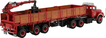 SCANIA L110 Torpedo 6x2 avec remorque à briques 3 essieux – Image 3