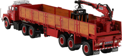 SCANIA L110 Torpedo 6x2 avec remorque à briques 3 essieux – Image 4