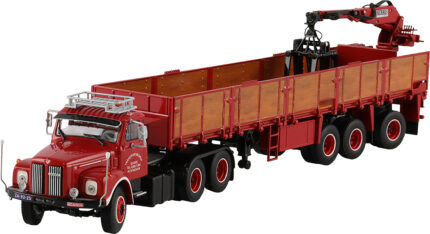 SCANIA L110 Torpedo 6x2 avec remorque à briques 3 essieux – Image 5