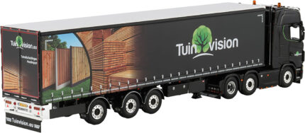 SCANIA S Highline 6x2 avec remorque bachée 3 essieux – Image 3