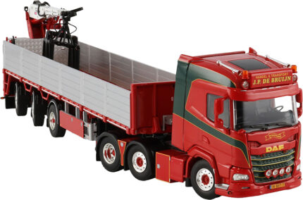 DAF XF 6x2 avec remorque à briques 3 essieux – Image 5