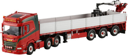 DAF XF 6x2 avec remorque à briques 3 essieux – Image 6