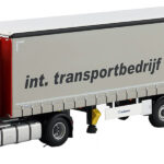 DAF XF Space Cab 4x2 avec remorque bachée 3 essieux