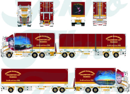 SCANIA S Highline 6x2 combiné suédois frigo – Image 6