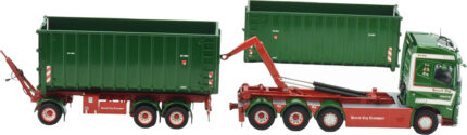 VOLVO FH5 Globetrotter 6x2 combiné porteur et remorque ampliroll avec containers 30 m3 – Image 5