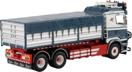 SCANIA R5 Flat Roof 6x2 porteur ampliroll avec container 15 m3 – Image 3