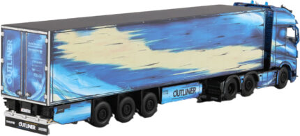 VOLVO FH5 Globetrotter XL 6x2 avec remorque frigo 3 essieux – Image 3