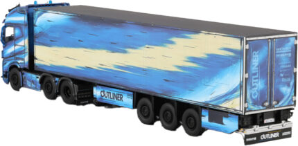 VOLVO FH5 Globetrotter XL 6x2 avec remorque frigo 3 essieux – Image 4