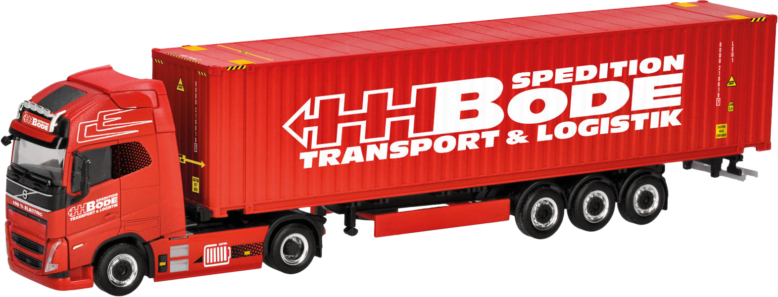Volvo FH XL '20 + semi-remorque Hammar Porte container 40' Hapag Lloyd - SNC
