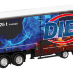 DAF XG+ 6x2 avec remorque bachée grand volume 5 essieux