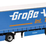 MAN TGX GX 4x2 avec remorque bachée 3 essieux