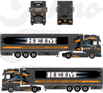 DAF XG+ 4x2 avec remorque frigo 3 essieux – Image 5