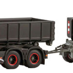 VOLVO FH5 Sleeper Cab 6x2 combiné porteur et remorque ampliroll avec 2 containers