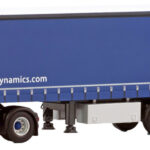 DAF XG+ 4x2 avec remorque bachée 3 essieux