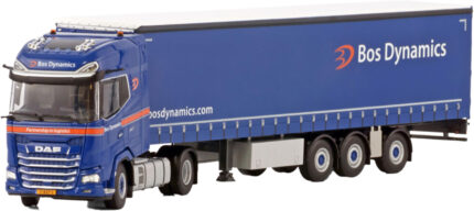 DAF XG+ 4x2 avec remorque bachée 3 essieux – Image 4
