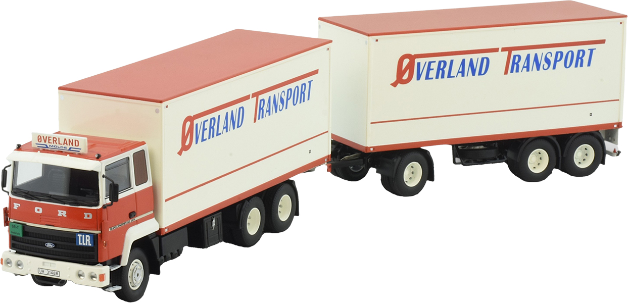 TEKN85493 FORD transcontinental 6x2 combiné porteur et remorque tolée – Image 1
