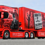 SCANIA S Longline 6x2 avec remorque frigo 3 essieux