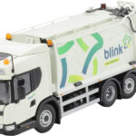 SCANA Low cab 6x2 camion poubelle