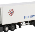 SCANIA Serie 3 Streamline 6x2 avec remorque frigo 3 essieux