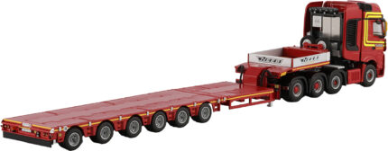 MERCEDES Actros SLT GigaSpace 8x4 avec remorque porte-engins 6 essieux – Image 3
