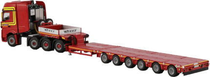 MERCEDES Actros SLT GigaSpace 8x4 avec remorque porte-engins 6 essieux – Image 4
