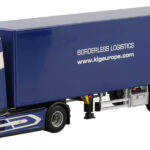 DAF XG+ 4x2 avec remorque tolée 3 essieux