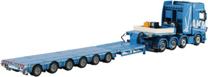 SCANIA S Highline 8x4 avec remorque porte-engins 6 essieux – Image 3