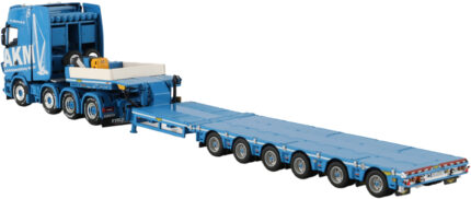 SCANIA S Highline 8x4 avec remorque porte-engins 6 essieux – Image 4