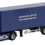 DAF XG+ 4x2 avec remorque tolée 3 essieux