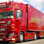 SCANIA S Highline 4x2 avec remorque frigo 3 essieux